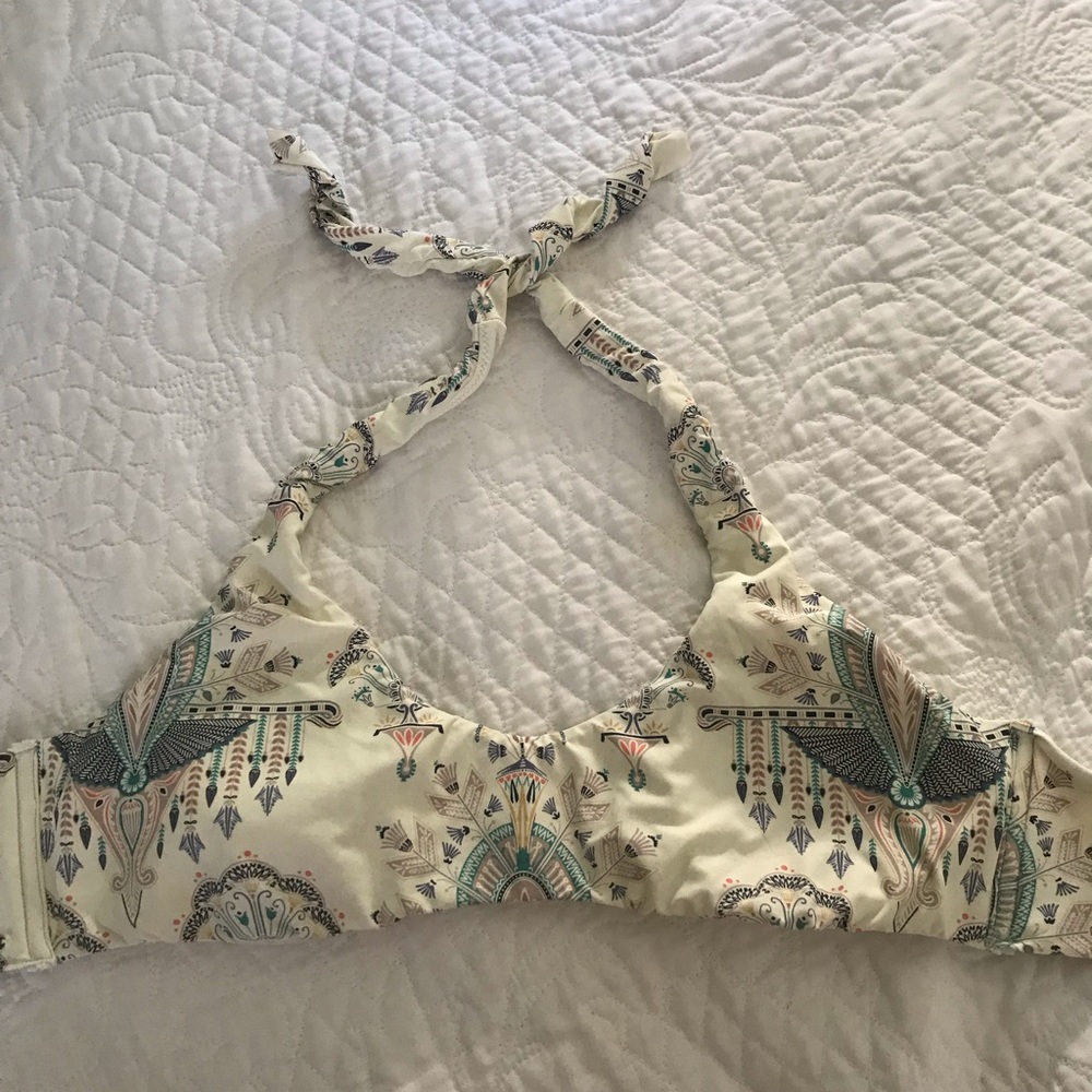 O’Neill halter tie back bathing suit top